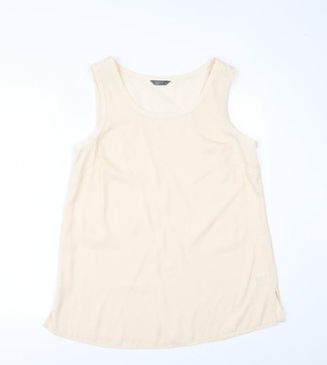 Orangefarbenes Camisole-Damenbluse Matalan UK-Größe 12