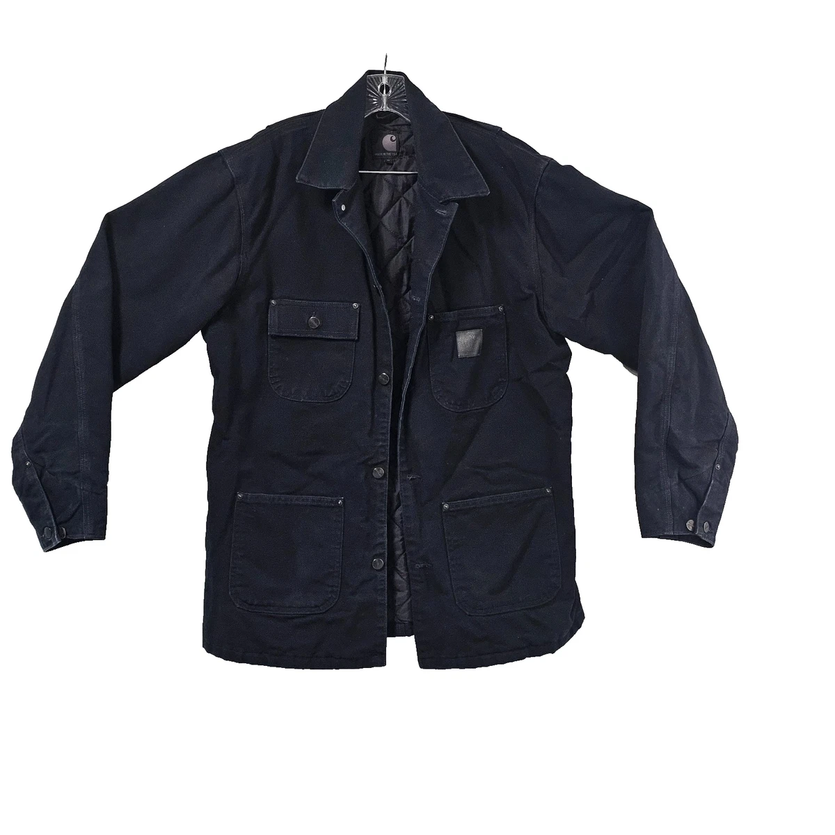 【美品 】Carhartt black jacket USA製 Carhartt Black Denim Coats, Jackets & Vests for Men for Sale