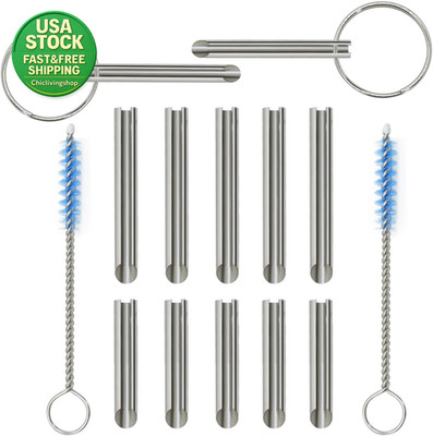 Broken Headphone Plug Extraction Tool 3.5Mm Jack Remover Stainless Steel 12 Pack