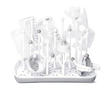 Baby Bottle Drying Rack with Tray, High Capacity Bottle Dryer Holder for Bott...