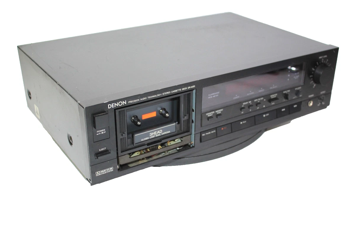 ♪DENON DR-1 STEREO CASSETTE TAPE DECK ジャンク Denon Home Audio
