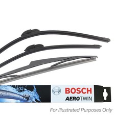 3x Wiper Blades Bosch Aerotwin Set For BMW 2 Series Active Tourer F45 Hatch
