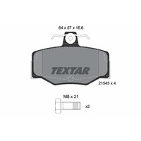 Textar BremsbeläGe Bremsbelegsatz Hinten FüR Nissan Almera Tino