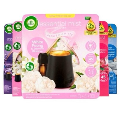 Air Wick Aroma Diffusor Nachfüllpackung, Weißer Pfingstrose und Jasminblüte