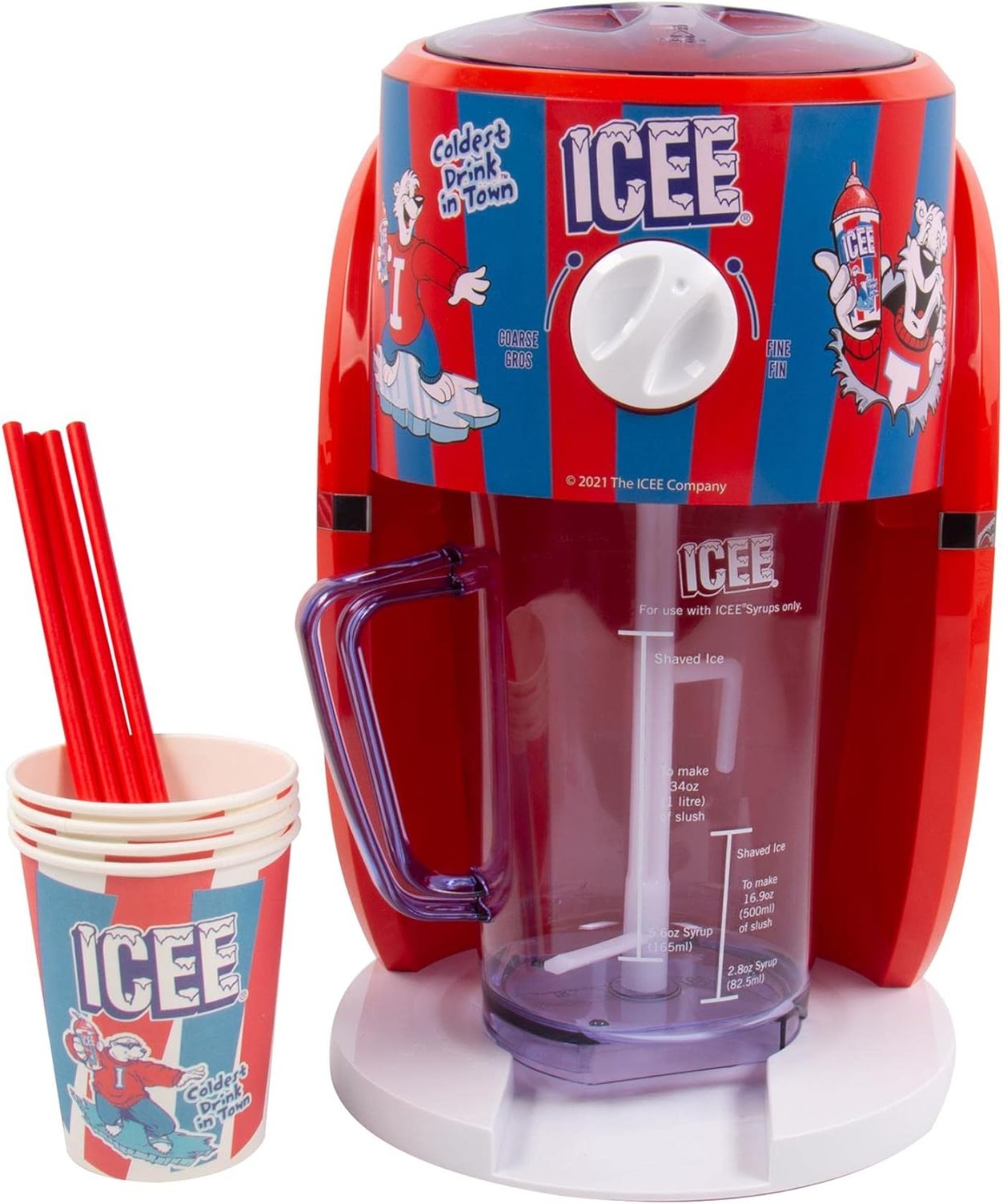 Fizz Creations 400003 Creates up to half a Gallon of Ice Cold ICEE Slushy 9590₽