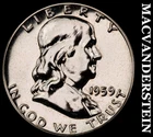 1959 Franklin Half Dollar- Silver- Choice Gem Proof Luster- No Reserve #J9371