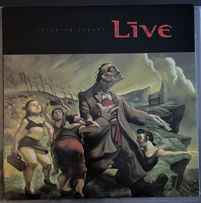 Throwing Copper by Live (Vinyl, 1994, Radioactive) Clear Vinyl