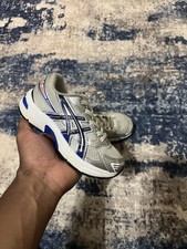 Size 12C- ASICS Gel-1130 WHITE/orange BLUE 1204A164