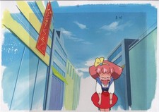 Minky Momo Animation Cel Original Production Painting Anime E-2889