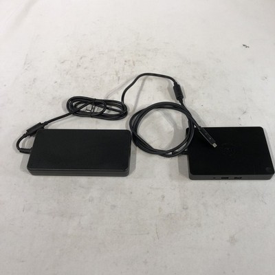 GENUINE Dell WD15 K17A USB-C Docking Station,  W/ DELL 130W AC Adapter
