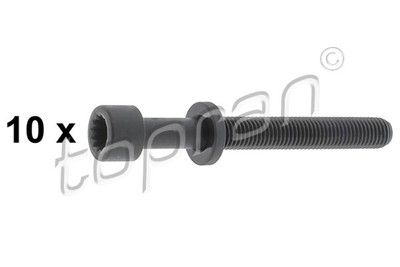 TOPRAN Zylinderkopfschraubensatz 109 546 für POLO A4 AUDI GOLF VW M 11 2 19E 1G1
