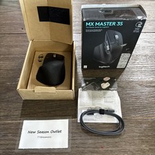 Logitech MX Master 3S Business Wireless Mouse For PC Ultrafast Scrolling 8K DPI