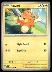 Pawmi 074/198 Common Scarlet & Violet Base Set