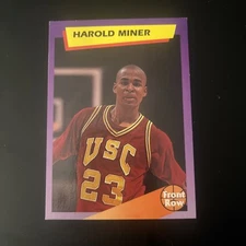 1991-92 Front Row Dream Picks - Harold Miner #54 (RC)