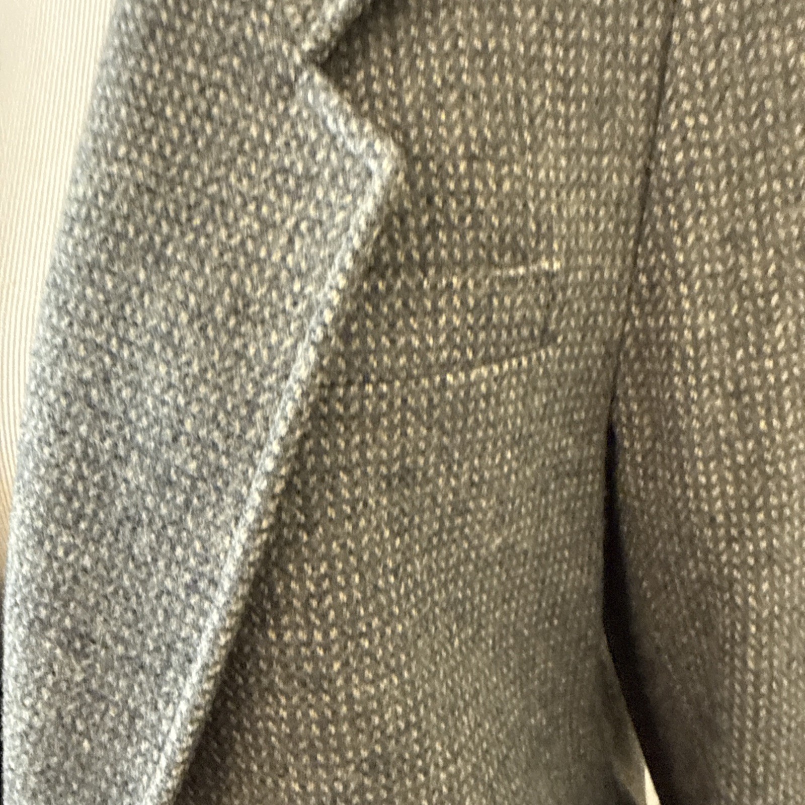 Pendleton Grey Virgin Wool Suit Jacket Blazer Twe… - image 4
