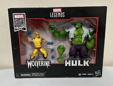 Hasbro Marvel Legends Wolverine Vs. Hulk 80th Anniversary 2-Pack