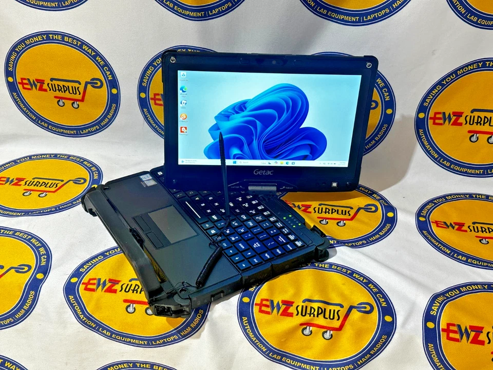 GETAC V110 G5 RUGGED AIO LAPTOP / TABLET i5-8265U 1TB  SSD 24GB RAM WIN 11 TOUCH - Image 3 of 4