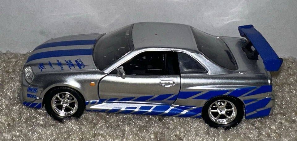 Fast & Furious 2002 escala 1/32 Jada Toys Brian's Nissan Skyline GT-R TC-171 Foto 2 de 4