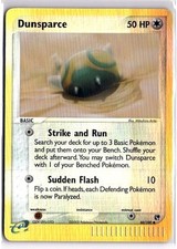 Dunsparce Common Sandstorm SS Colorless Reverse Holo 60/100 2003 NM on eBay