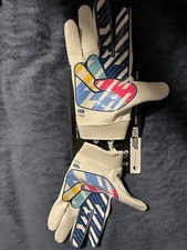 Grip Boost Peace, Shaka Football Gloves with Unique Design