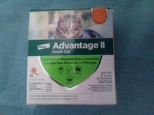 Genuine Advantage II for Small Cats 5-9 Lbs - 4 Pack - FLEA TREATMENT CONTROL