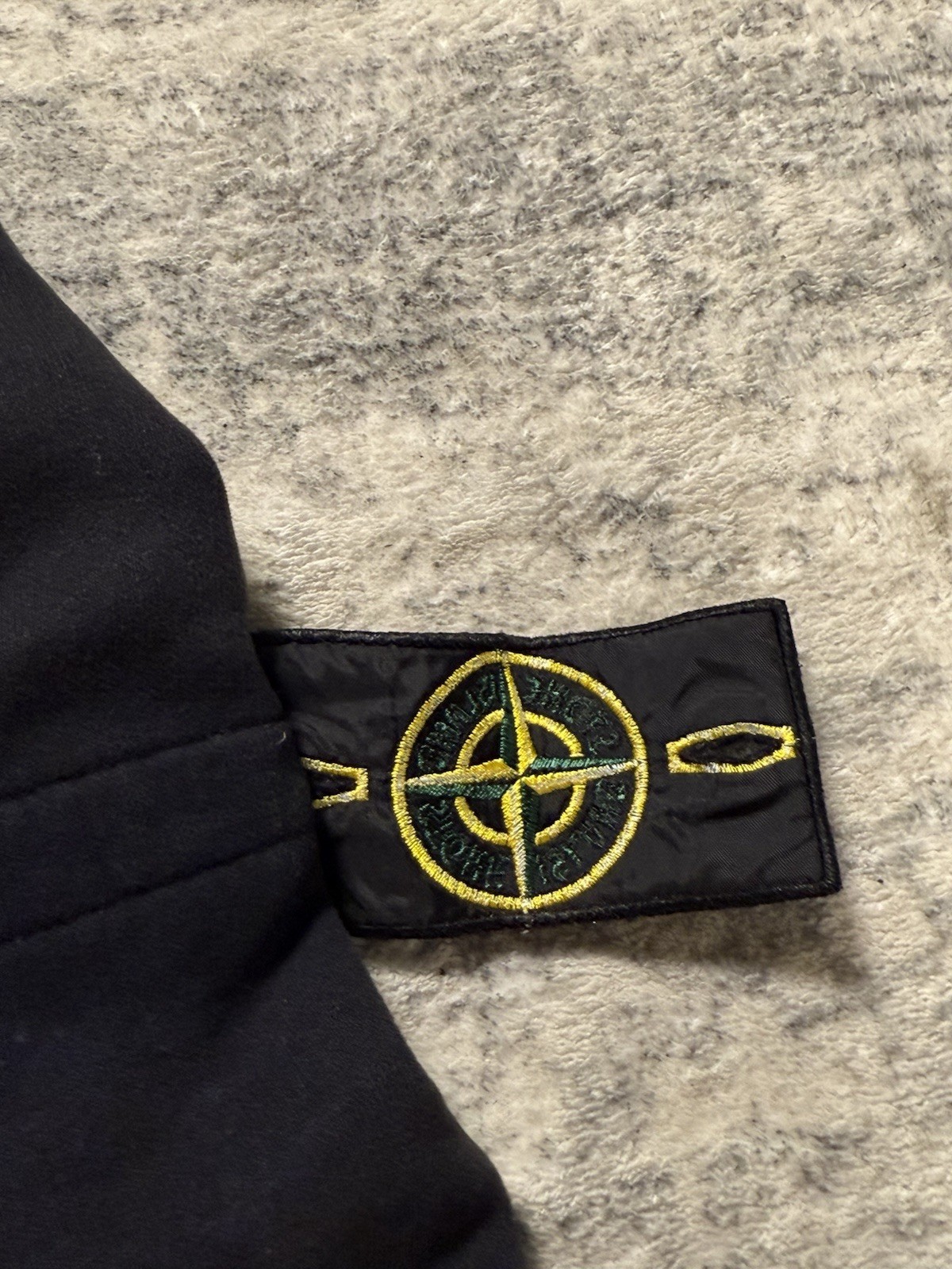 Stone Island Authentic Logo Patch Pullover Black … - image 3