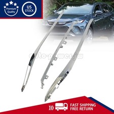 3pcs 5312348070 5312448080 5312148210 Grille Trim Set For 2021-2024 Toyota Venza 3pcs 5312348070 5312448080 5312148210 Grille Trim Set For 2021-2024 Toyota Venza