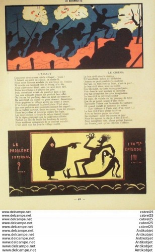 La Baionnette 1918 # 135 (Ombres De Guerre) Nam Jacques Poirier Jacques - Picture 6 of 14