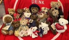 Vintage Boyds Bears Plush Lot of 17 With Original Tags MANY RARE  Excellent