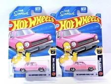 2026 Hot Wheels Mainline The Simpsons Family Car Series Screen Time Lot of 2