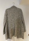 Torrid Gray Heathered Long Jacket Button Front Pockets Plus Size 0 — photo 2