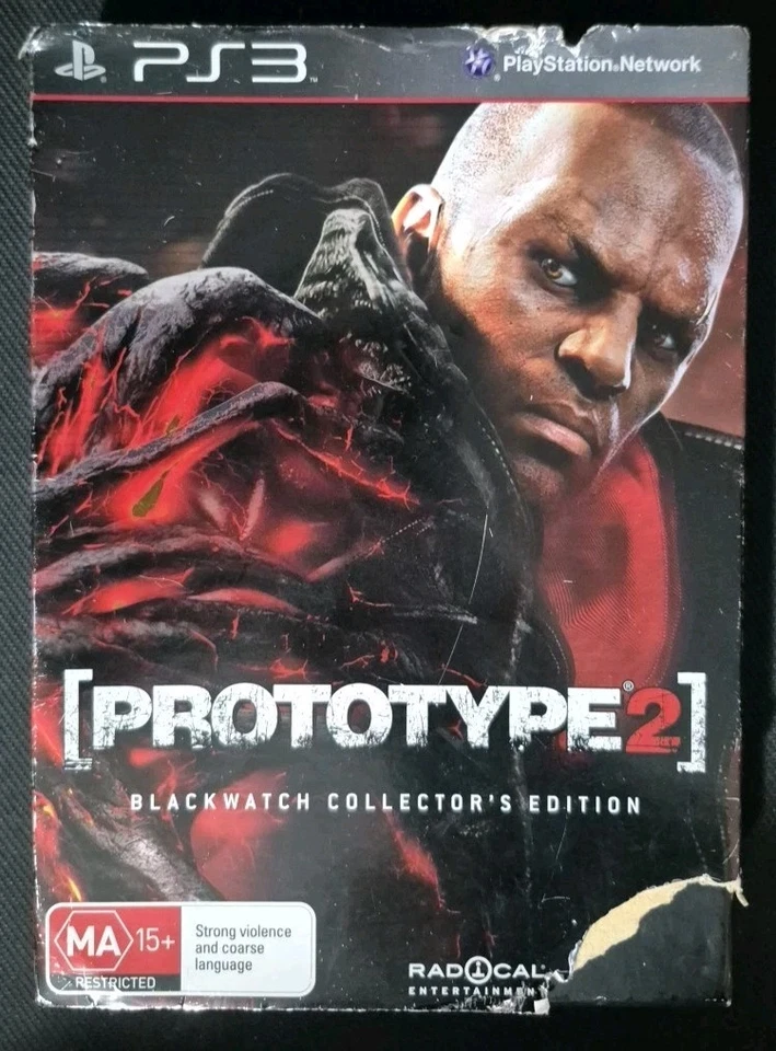 Prototype 2 BlackWatch Collector's Edition P3 PS3 PAL Casing (Game Not Included) - Image 2 of 4
