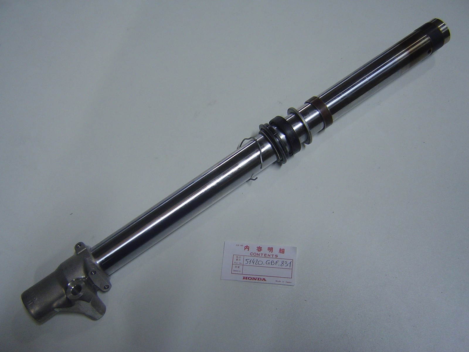 Tube de fourche droit CR80 96-98 idéal pour entraînement et compétition motocross