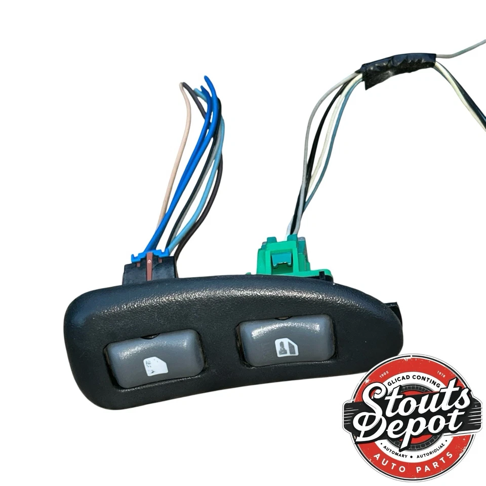 Interruptor de ventana de pasajero delantero derecho Pontiac Grand Prix 1997-2003 OEM Foto 2 de 4