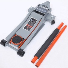 Car Jack Vertical/Horizontal Hydraulic Jack for Passenger Cars 3-Ton Capacity