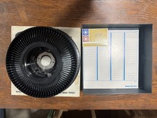 Keystone 80 Rotary Slide Tray For Kodak Carousel Slide Projectors w/Box Vintage