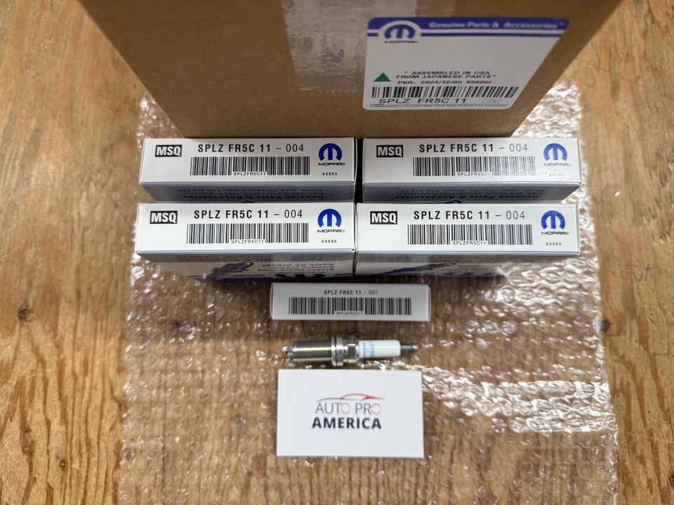 2011-2023 Dodge RAM Jeep 5.7L HEMI Nickel Spark Plugs SPLZFR5C11 (16pcs) Set OEM - Image 2 of 4