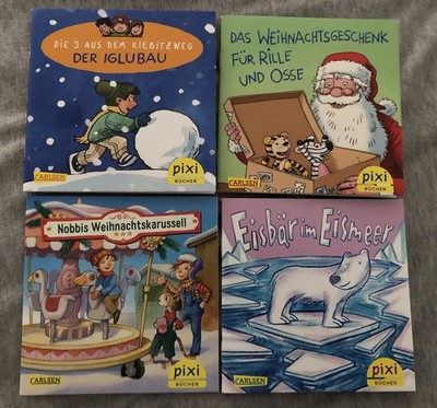 4 Pixi - Weihnachten, Pixi Buch Nr. 2788/2789/2793/-, Carlsen, 2025, Neu