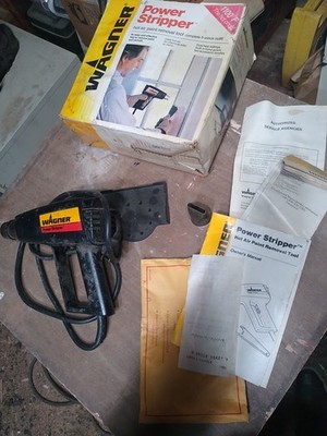 Wagner Power Stripper Hot Air Paint Removal Tool Accessories Original Box