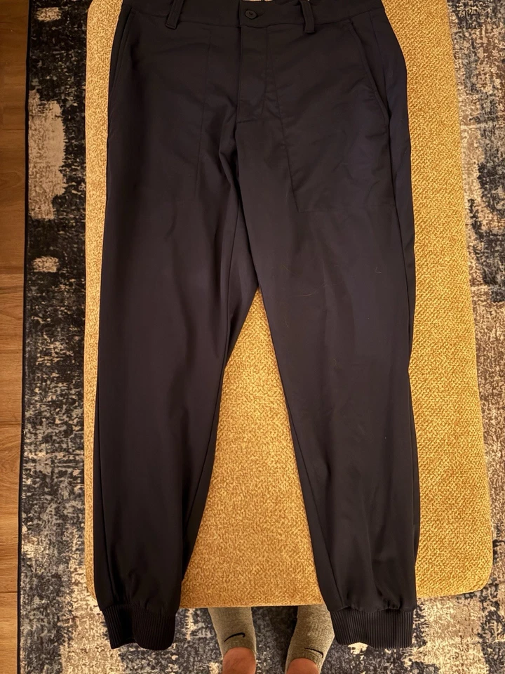 Новый - Footjoy HYPR гольф Jogger брюки, 32 талии x 30 длины - темно-синий, 28606 - Изображение 2 из 4