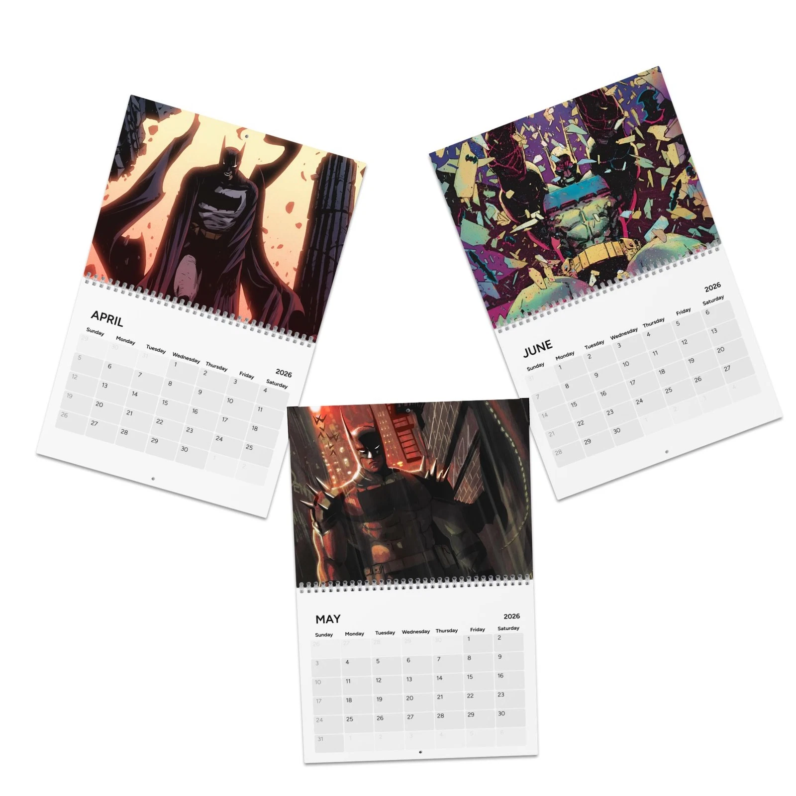 Absolute Batman Calendar (2026) - DC Comics All-In - Bruce Wayne, Gotham City