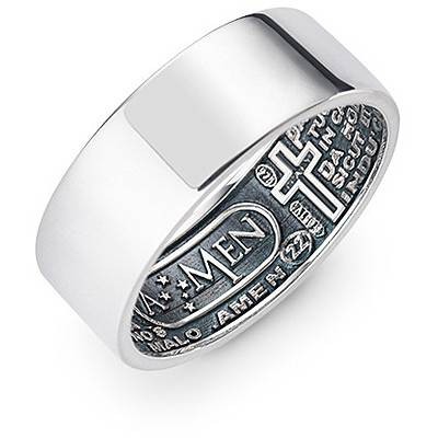 Anelli Sacri, Anelli Con Preghiera Incisa In Vendita Online | Myriam - Foto 12