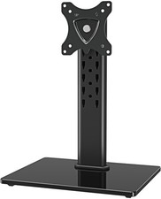 MOUNTUP Monitor Stand for Desk, Freestanding Mount Fits Single, Black