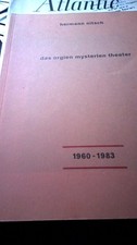 HERMANN  NITSCH: "Orgien Mysterien Theater 1960-1983" 135seiten/lim. 1500/NL