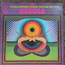 The Bill Shepherd Singers Promo Lp Aurora (Sing Bee Gees Hits) On Atco - Vg++