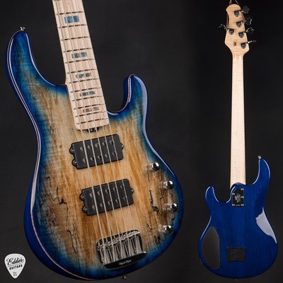 Ernie Ball Music Man BFR StingRay 5 HH #117 of 150 - Paua Blue Burst