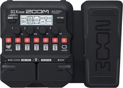G1X FOUR Guitar Multi-Effects Processor with Expression Pedal, 70+ Effects & Amp