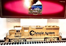 MTH Prem GM50 Chessie System Special Gold Edition GP-40 Diesel Proto 2.0-lnwbox!