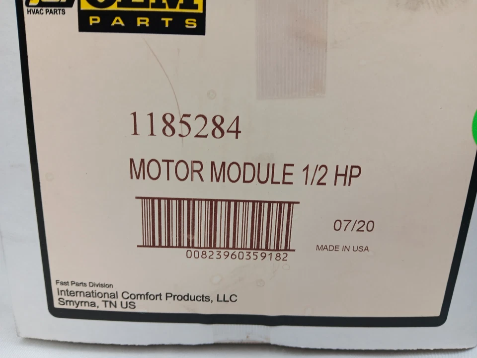 Módulo de motor 1185284 1/2 HP Foto 2 de 3