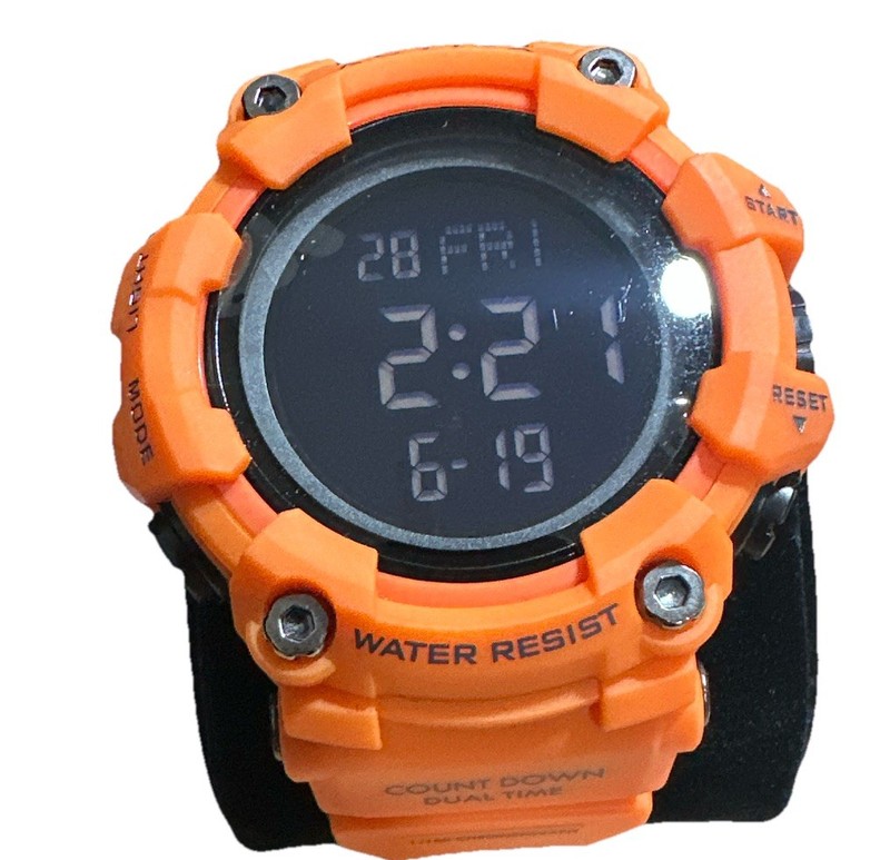 Activa ACW196B Digital Sport Quartz Watch Alarm Chrono Timer Dual Time Manual